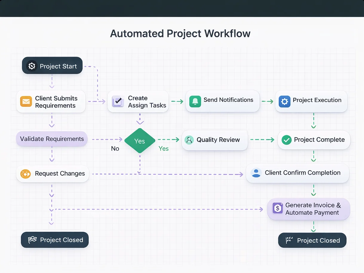 Automated workflow Automated workflow
