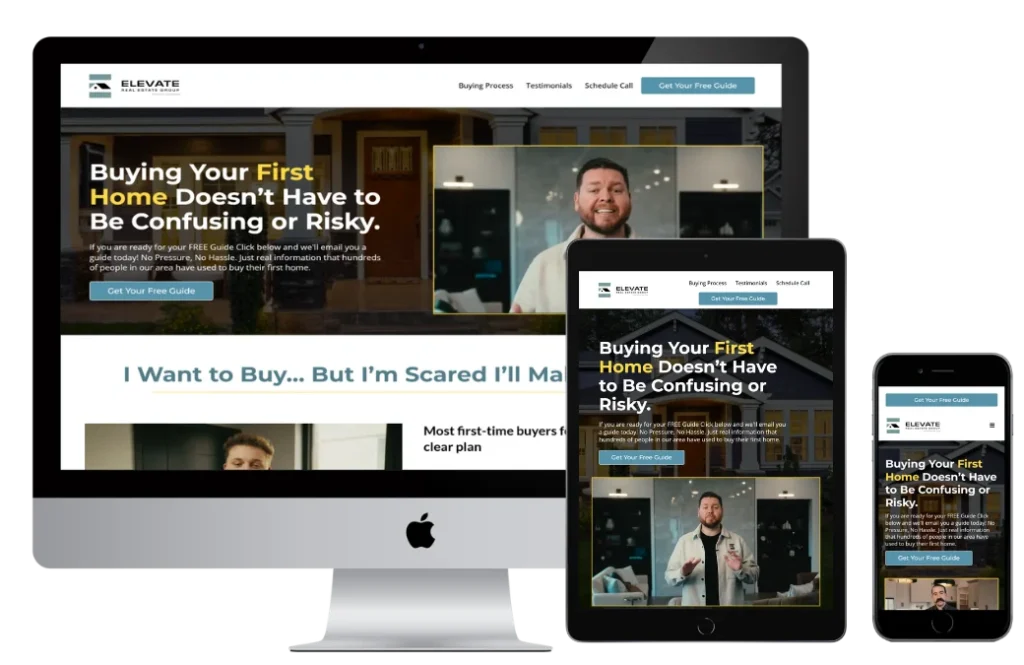 Elevate Real Estate Group – First-Time Buyer Lead Funnel System