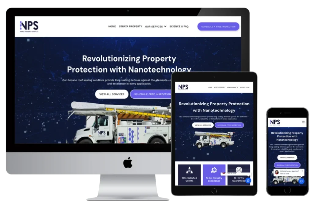 Nano Property Services – GoHighLevel Funnel & Conversion Website System