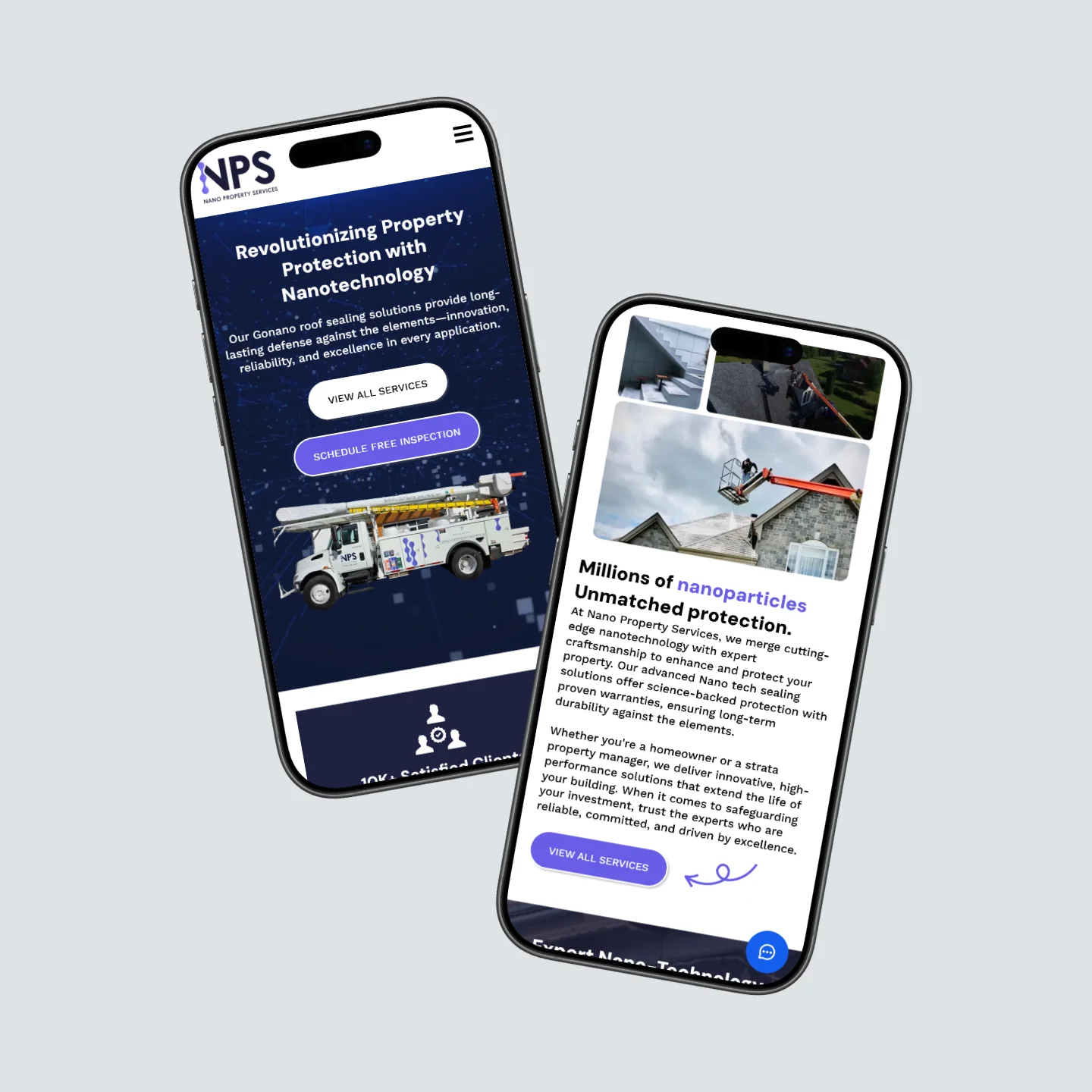 Nano Property Services - Mockup