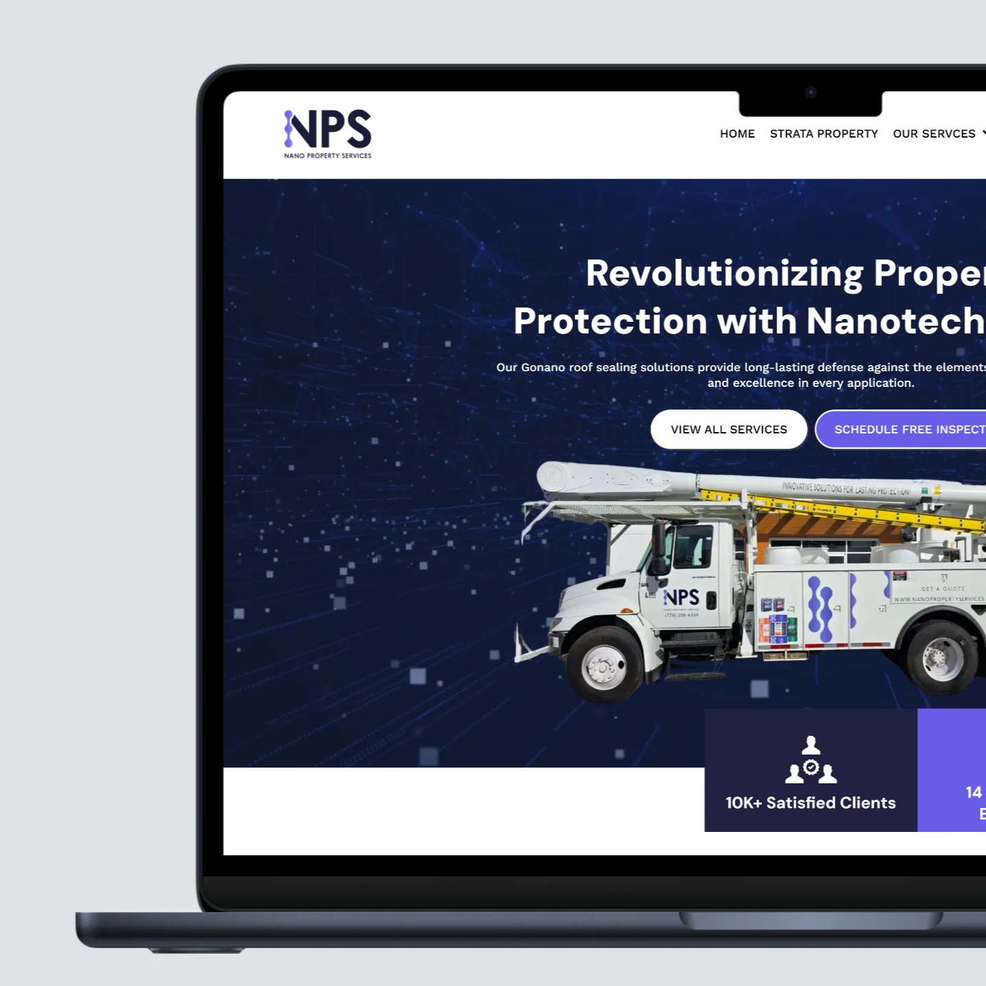 Nano Property Services - Mockup