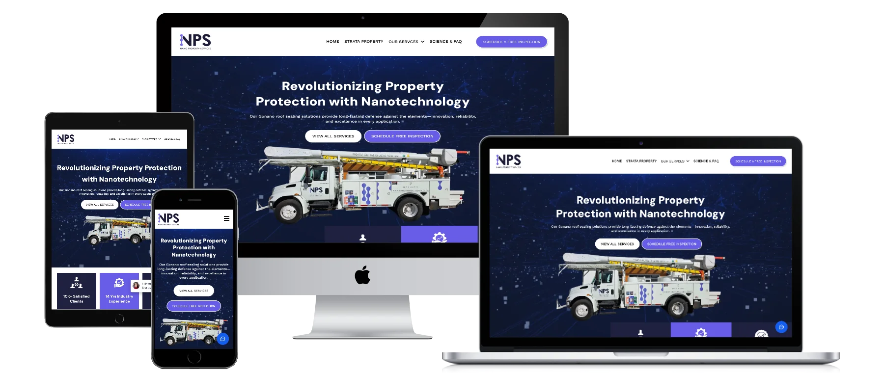 Nano Property Services – GoHighLevel Funnel & Conversion Website System